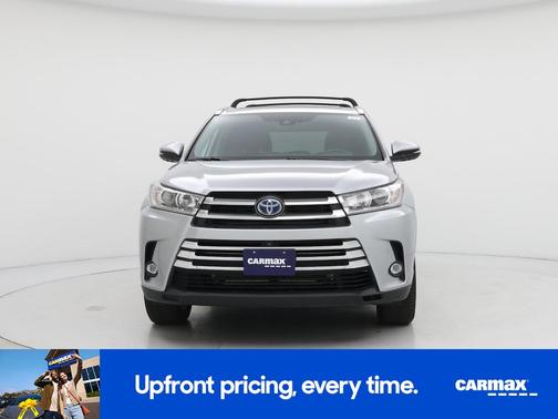Silver 2019 Toyota Highlander Hybrid Limited Platinum