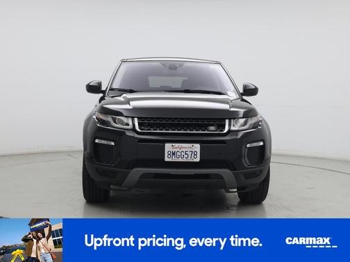Black 2018 Land Rover Range Rover Evoque SE
