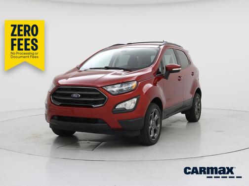 Red 2018 Ford EcoSport SES