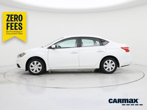 White 2016 Nissan Sentra S