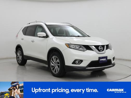 White 2015 Nissan Rogue SL