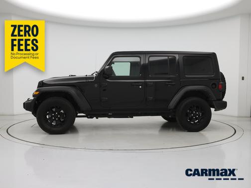 Black 2022 Jeep Wrangler Unlimited Sport