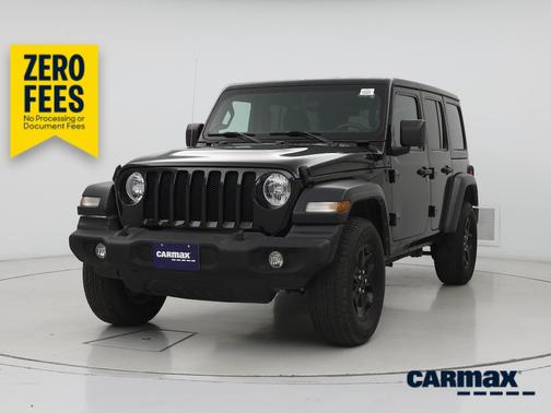 Black 2022 Jeep Wrangler Unlimited Sport