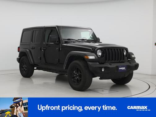 Black 2022 Jeep Wrangler Unlimited Sport
