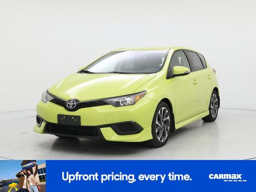 Yellow 2017 Toyota Corolla iM