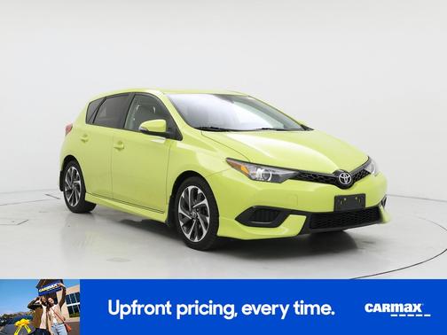 Yellow 2017 Toyota Corolla iM