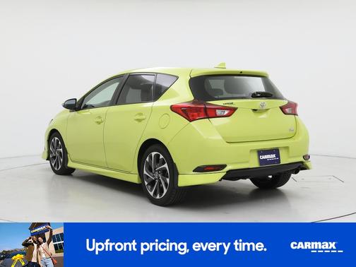 Yellow 2017 Toyota Corolla iM