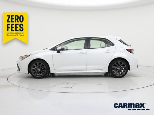 White 2024 Toyota Corolla Hatchback XSE