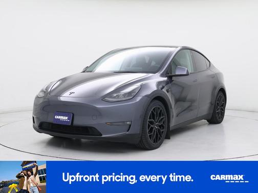 Gray 2021 Tesla Model Y Performance
