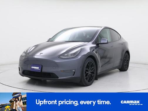 Gray 2021 Tesla Model Y Performance