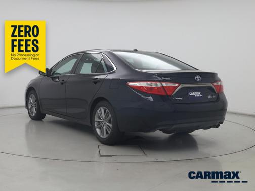 Blue 2015 Toyota Camry Hybrid SE
