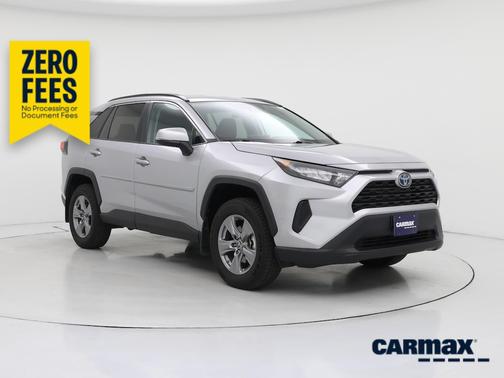 Silver 2022 Toyota RAV4 Hybrid LE