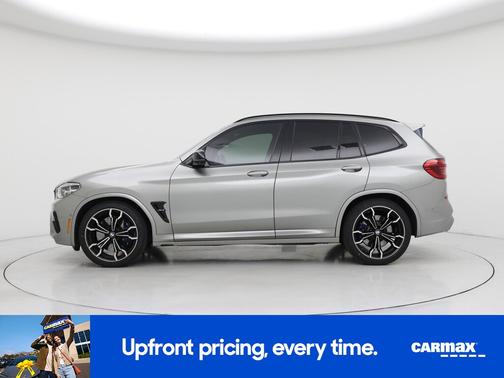 Gray 2020 BMW X3 Competition