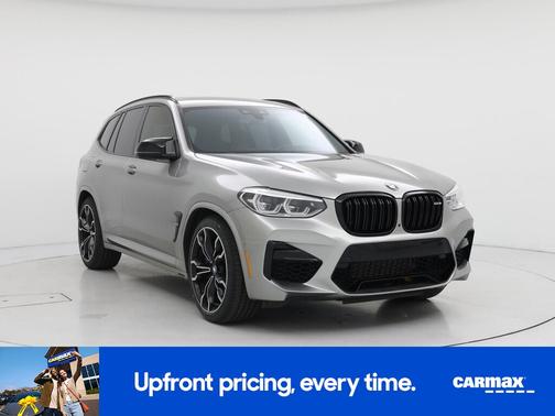 Gray 2020 BMW X3 Competition