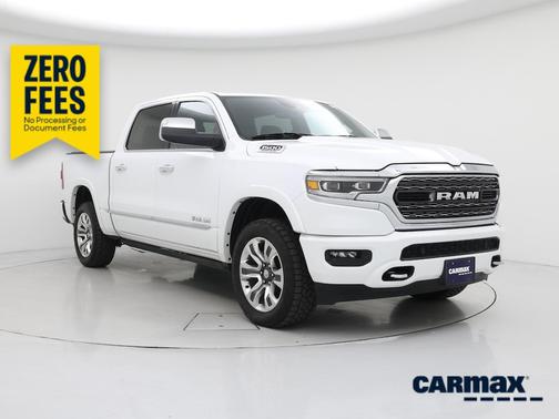 White 2022 RAM 1500 Limited