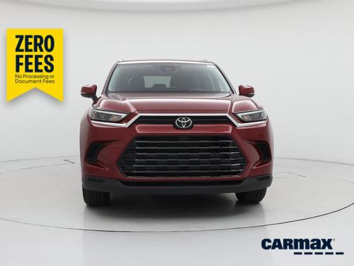Red 2025 Toyota Grand Highlander XLE