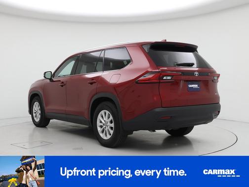 Red 2025 Toyota Grand Highlander XLE
