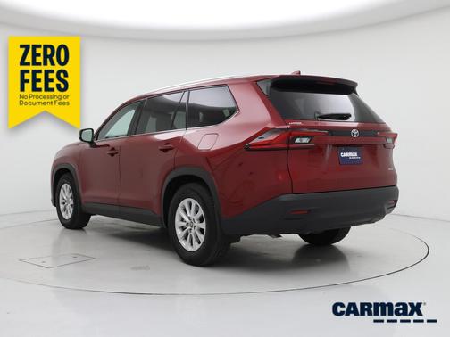 Red 2025 Toyota Grand Highlander XLE