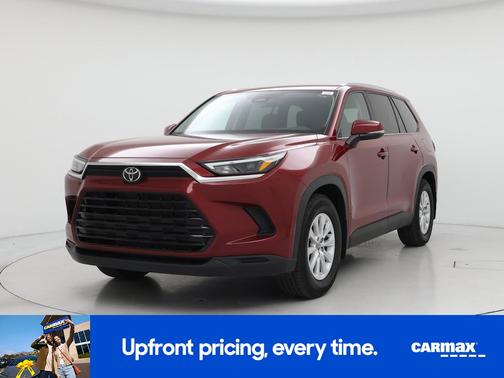 Red 2025 Toyota Grand Highlander XLE