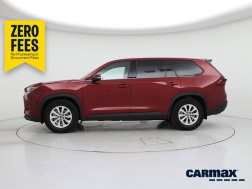 Red 2025 Toyota Grand Highlander XLE