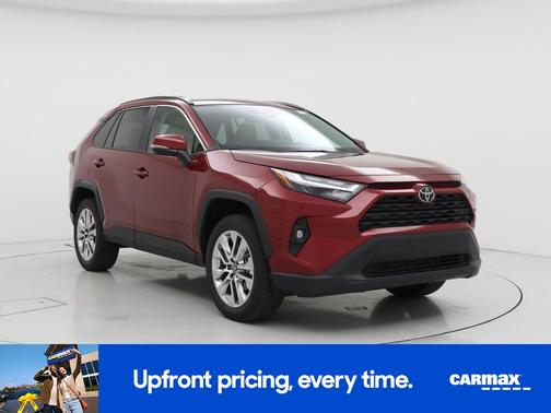 Red 2025 Toyota RAV4 XLE Premium