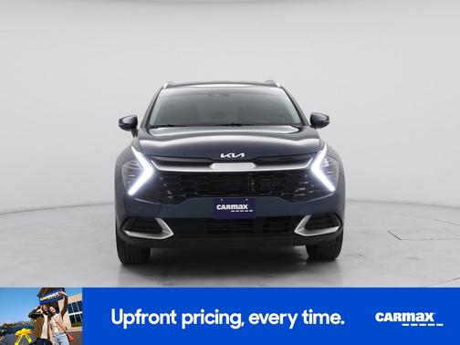 Blue 2024 Kia Sportage Hybrid EX