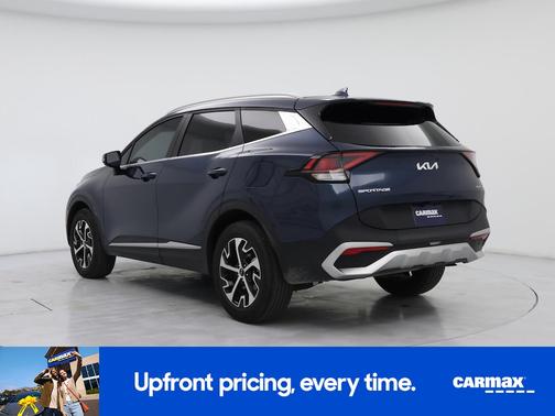 Blue 2024 Kia Sportage Hybrid EX