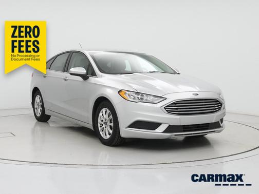 Silver 2017 Ford Fusion S