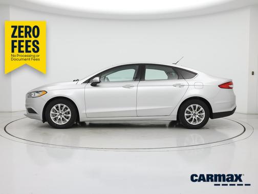 Silver 2017 Ford Fusion S