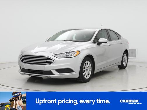 Silver 2017 Ford Fusion S