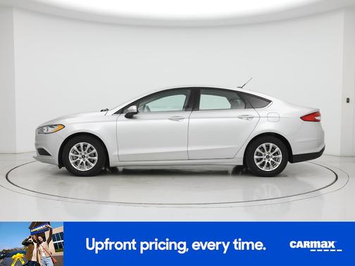 Silver 2017 Ford Fusion S