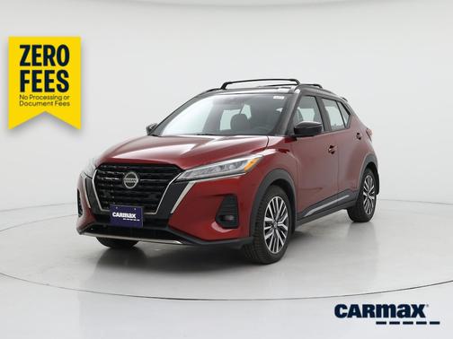 Red 2021 Nissan Kicks SR