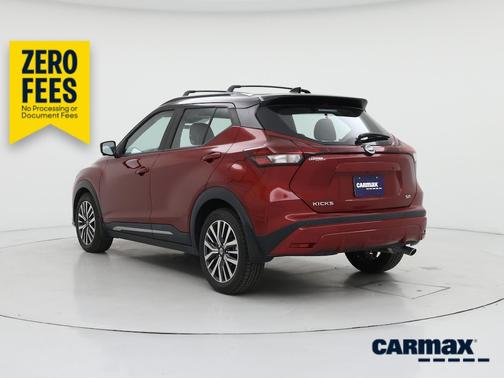 Red 2021 Nissan Kicks SR