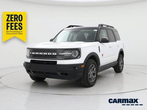 White 2024 Ford Bronco Sport Badlands