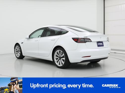 White 2019 Tesla Model 3 Long Range