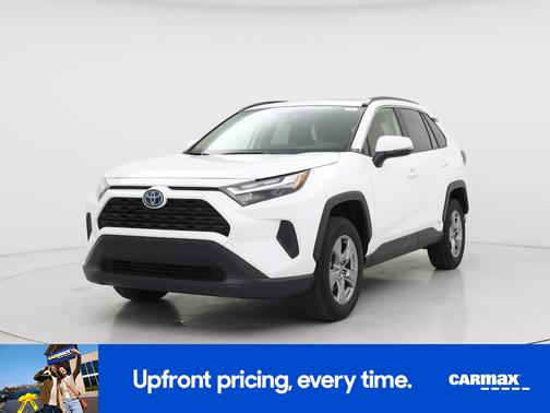 White 2024 Toyota RAV4 Hybrid XLE