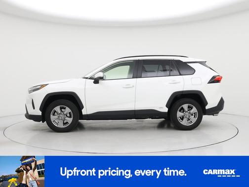 White 2024 Toyota RAV4 Hybrid XLE