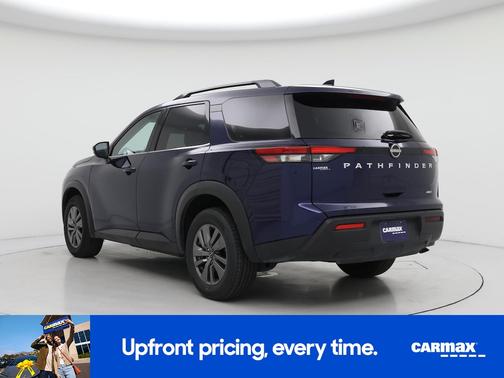 Blue 2025 Nissan Pathfinder SV