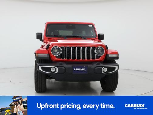 Red 2025 Jeep Wrangler 4xe Sahara