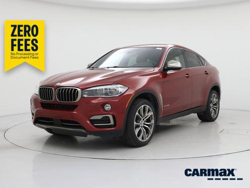 Burgundy 2017 BMW X6 XDrive50i