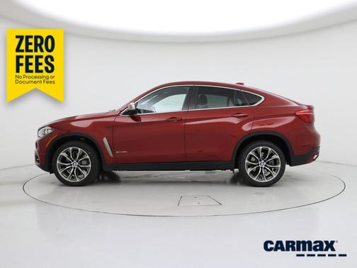 Burgundy 2017 BMW X6 XDrive50i