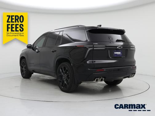 Black 2026 Chevrolet Traverse RS
