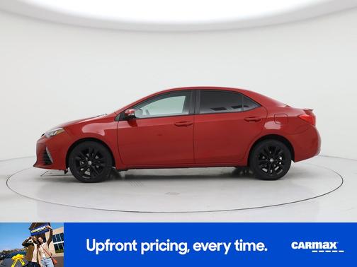 Red 2017 Toyota Corolla SE