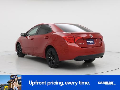 Red 2017 Toyota Corolla SE