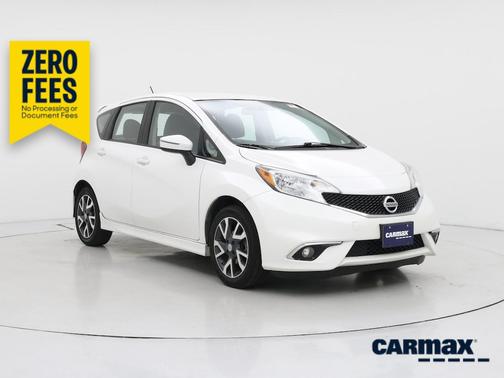 White 2015 Nissan Versa Note SR