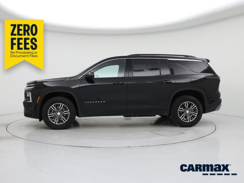 Black 2025 Chevrolet Traverse LT