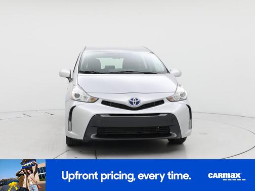 Silver 2017 Toyota Prius v Three