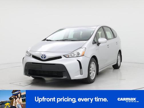 Silver 2017 Toyota Prius v Three