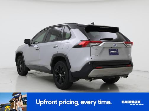 Silver 2024 Toyota RAV4 Hybrid XSE