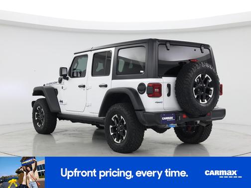 White 2024 Jeep Wrangler 4xe Rubicon